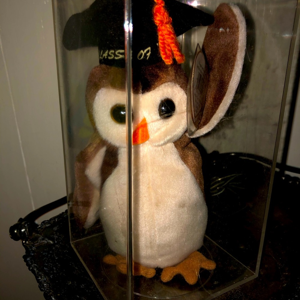 Class of 1998 rare tag misprinted, collectible beanie baby